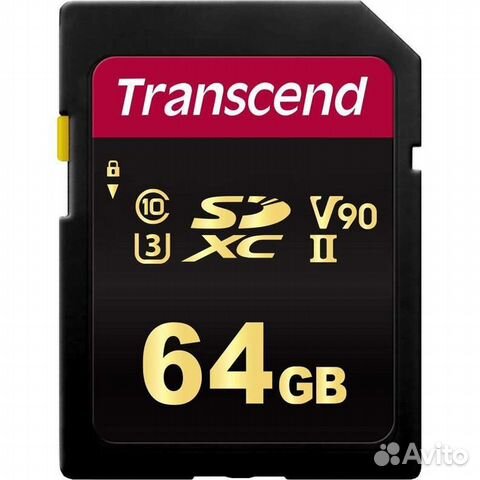 Transcend 700S 64Gb sdxc UHS-II U3 V90 FX3/A7S3/A7
