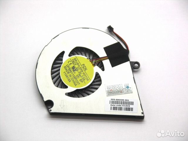 Вентилятор (кулер) для HP Envy 4 Envy 6, UltraBook