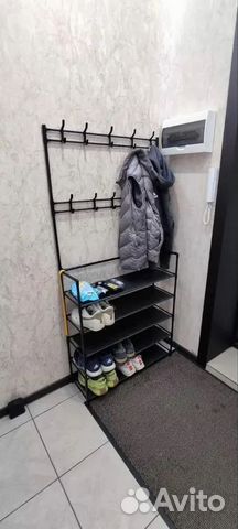 Обувница с вешалкой