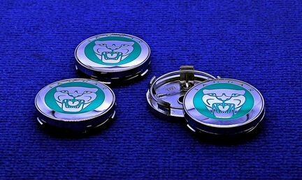 Комплект колпачков не оригинальных дисков Jaguar