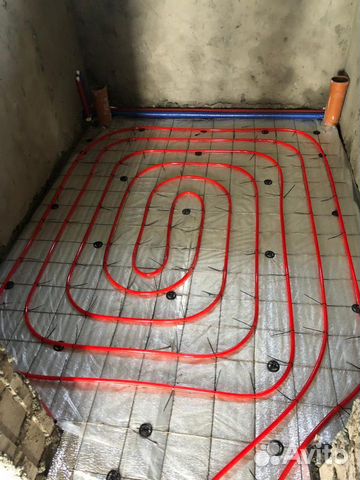 Отопление.Водяной теплый пол