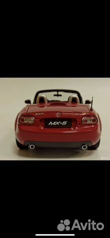 Mazda MX5 2012 Red 1:18 Paudi