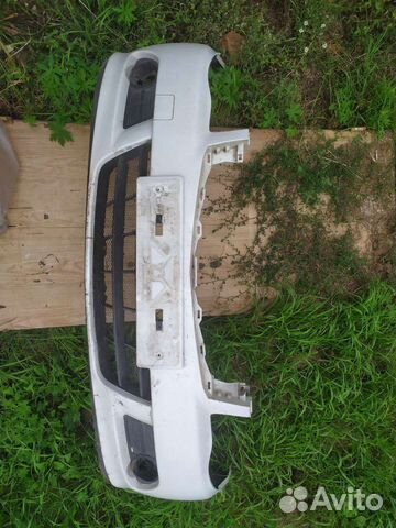 Бампер передний альмера g15