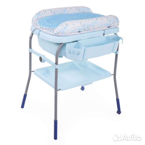 Пеленальный столик с ванночкой chicco