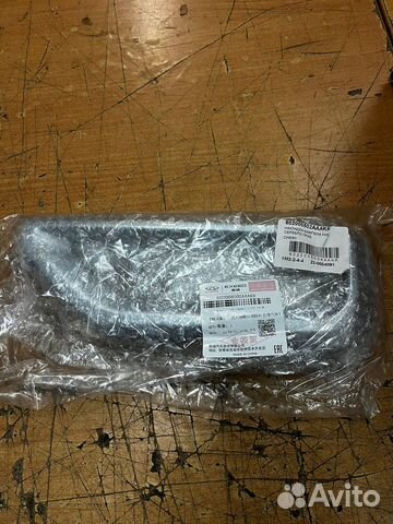 Декоративная накладка юбки бампера задняя правая