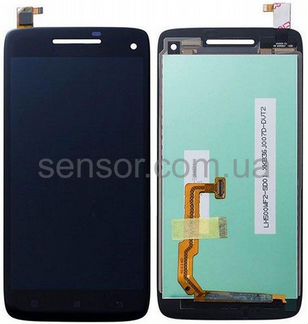 Дисплей для Lenovo Vibe X (S960) +тачскрин (черный