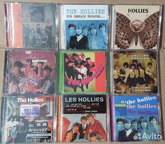 The Hollies - 10 альбомов на CD
