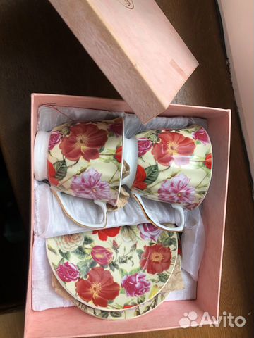 Сервиз чайный новый фарфор