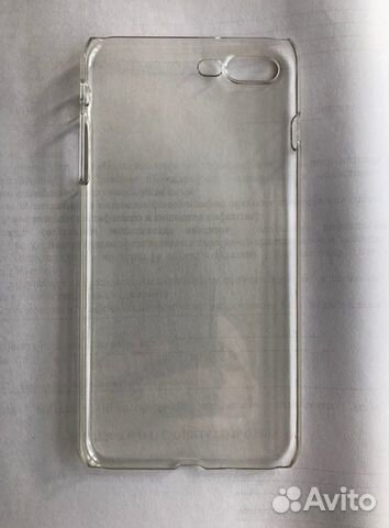 Чехол кейс прозрачный на iPhone 8 Plus 7 Plus