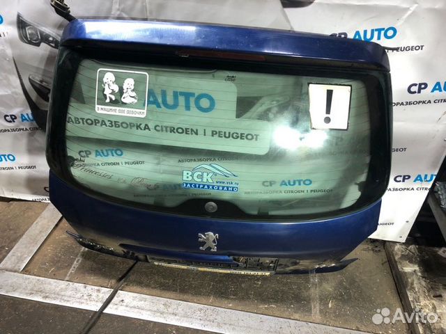 Крышка багажника Peugeot 206 HB