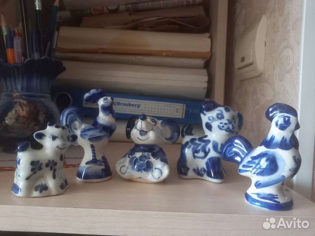 Фигурки гжель