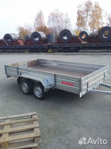 Прицеп лав 81013Е (3.5*1.8) метра, борт 400мм