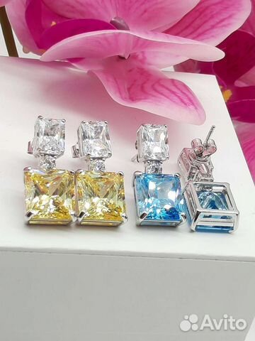 Серебряные серьги