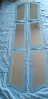 Комплект стекол в межкомнатную дверь