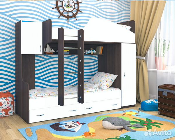 Кровать двухъярусная Юниор 2