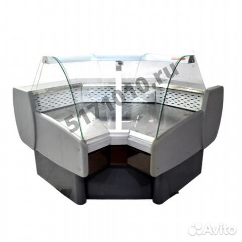 Витрина холодильная угловая 