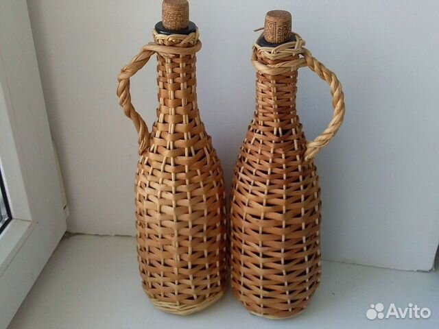 Бутылка в оплетке