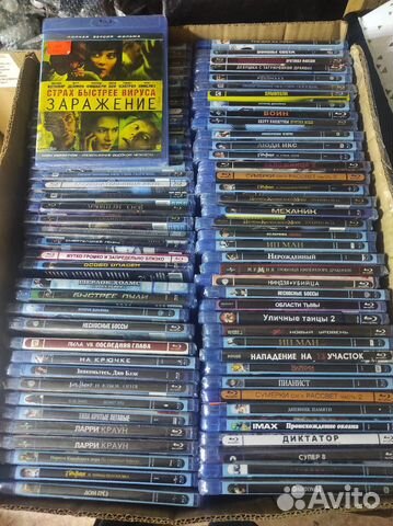 Фильмы Blu-ray, новые, запечатанные