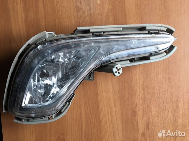 Противотуманная фара левая hyundai solaris