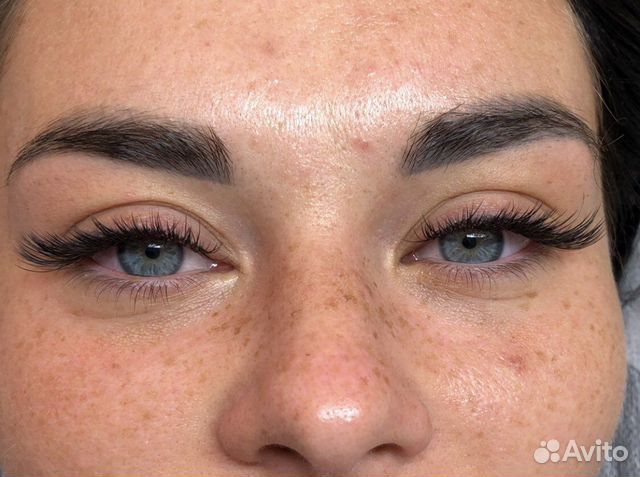 Наращивание ресниц/брови