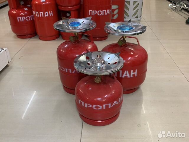 Баллон газовый с горелкой-кемпинг