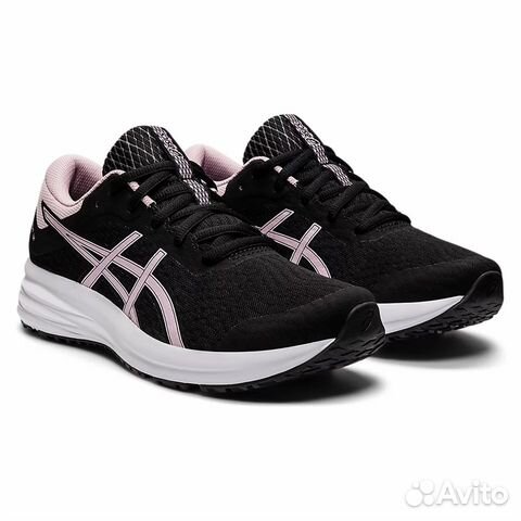 Asics patriot 12 (W) Кроссовки беговые женские Чер