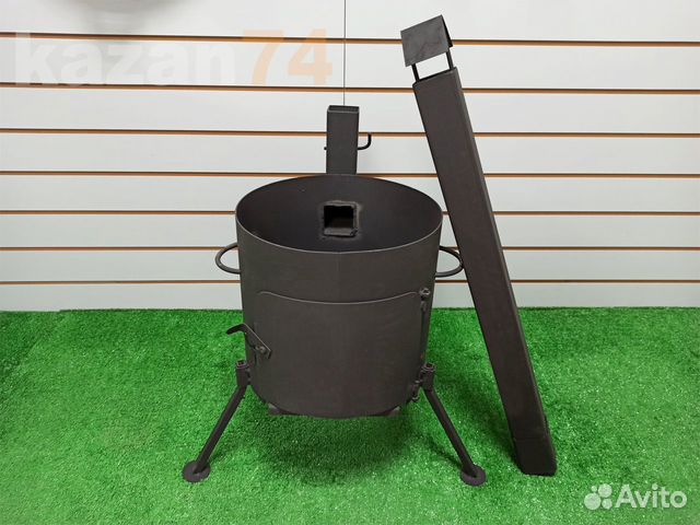 Печь под казан 22л учаг печь с трубой