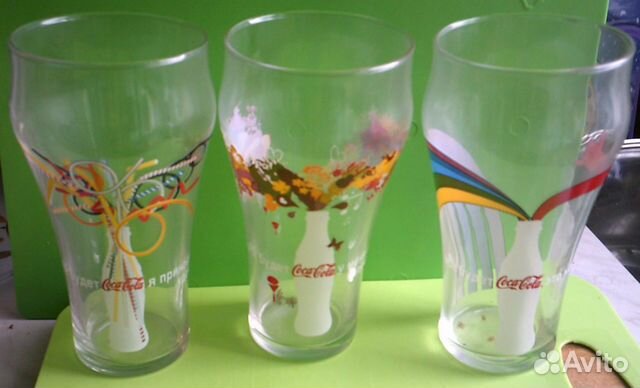 Коллекционные стаканы Coca Cola