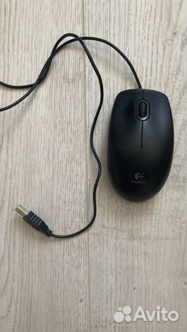 Проводная мышь logitech b100