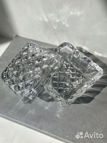 Шкатулка хрусталь СССР