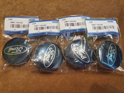 Заглушки Колпачки литых дисков Ford 54мм 6M211003B