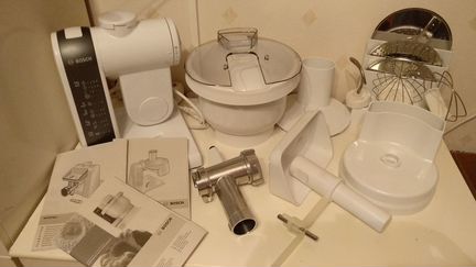 Комбайн Bosch MUM, насадки, комплектующие