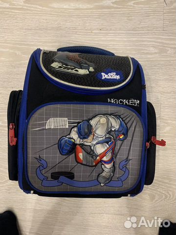 Школьный ранец De Lune 3-134 Хоккей