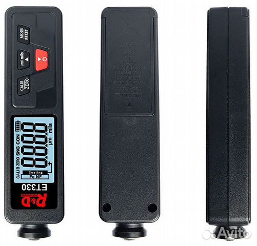 Толщиномер лакокрасочного покрытия R&D ET330