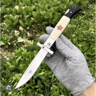 Нож складной финка нквд