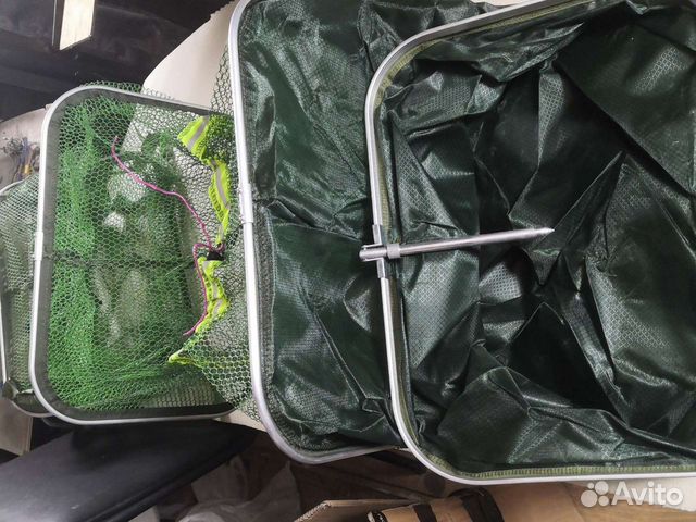 Садок береговой прорезиненный