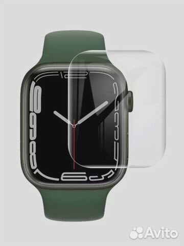 Защитное стекло Apple Watch 7/45 mm ультрафиолет