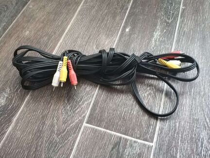 Кабель соединительный 3.5 mm jack - RCA (х3) (5 м)