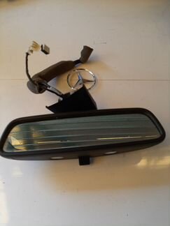 Зеркало салона (черный) Mercedes C Е