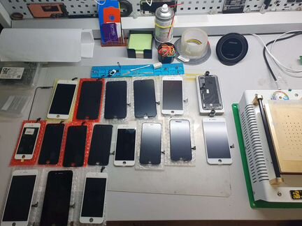 Замена стекла и продажа дисплеев Samsung