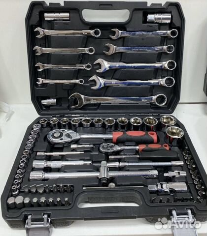 Набор инструментов для авто 82 предмета (новый)