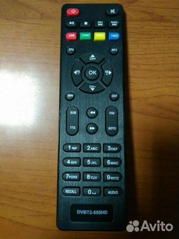 Пульт Lumax DVB-T2-555HD v.2