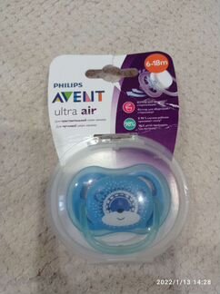 Пустышка avent 6 18