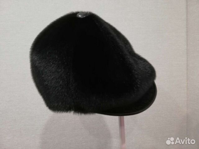 Меховая мужская кепка