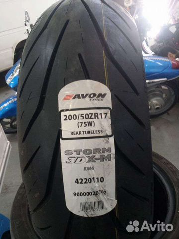 Мотопокрышка 200 50 17 Avon Storm 3D X-M