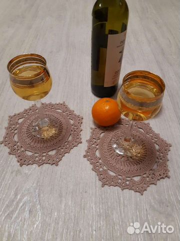 Набор ажурных салфеток для сервировки