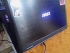 Игровой ноутбук msi i5 объявление продам