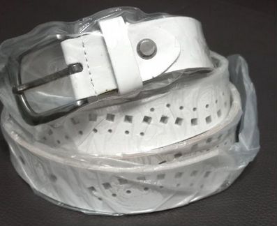 Ремень из натуральной кожи, новый