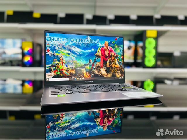 Ультрабук Asus/i5-10Gen/IPS/8GB/256GB/Nvidia mx350
