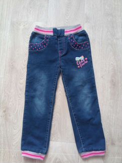 Одежда для девочки р.110, джинсы